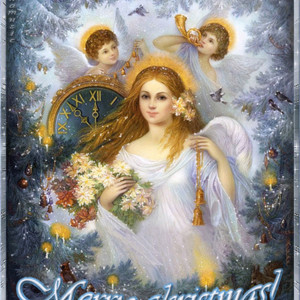 Католическое Рождество ангелы
