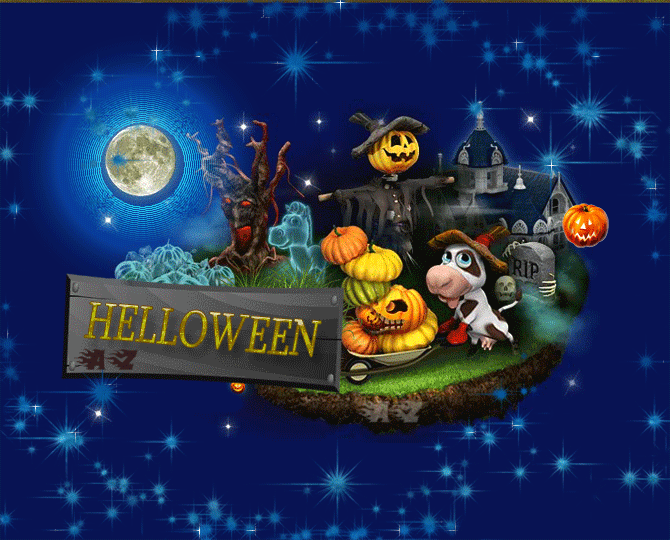 Открытка Helloween~Картинки Хэллоуин 2014