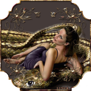 Девушка и змея
