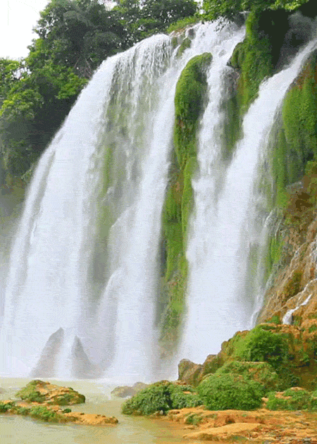 Водопад - Живые фотографии