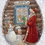 Дед Мороз со снеговиком