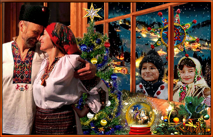Тепло Рождественской ночи - Открытки с Рождеством Христовым 2022
