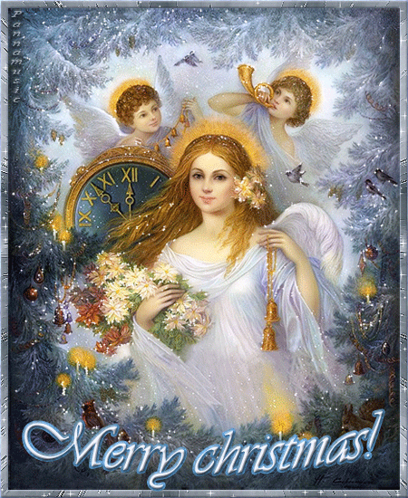 Католическое Рождество ангелы