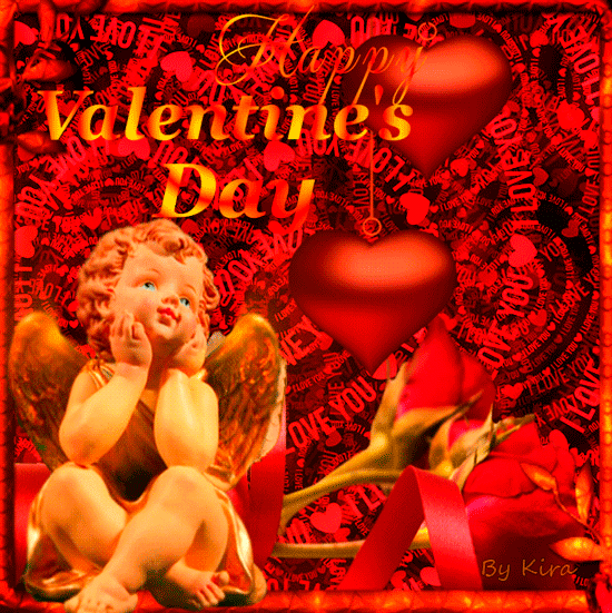 Happy Valentine's Day поздравления на английском - День Святого Валентина 14 февраля