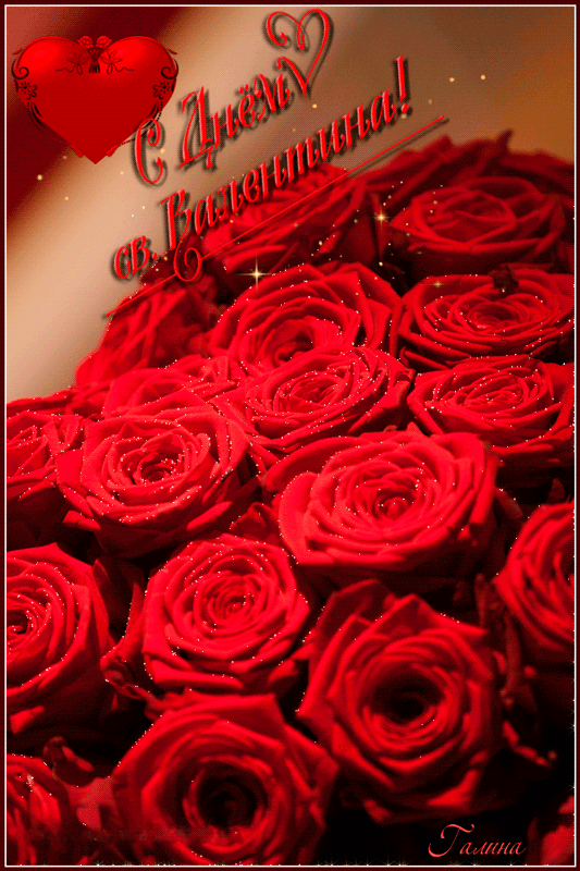Розы С Днем Святого Валентина - День Святого Валентина 14 февраля