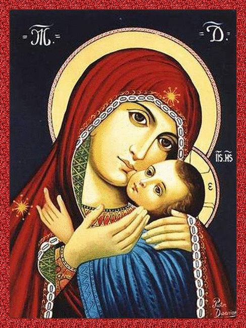 Дева Мария с младенцем - Религия в картинках