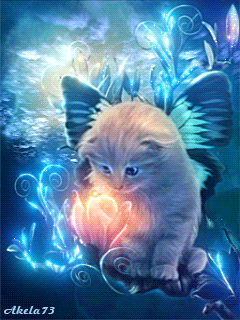 Котенок и волшебный цветок