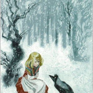 Герда в зимнем лесу