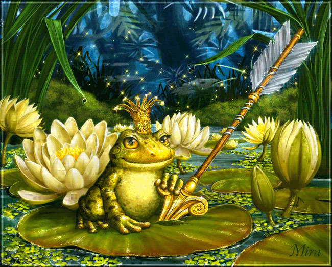 Царевна лягушка анимационная - Сказочные картинки