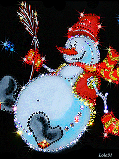 Снеговик - Новогодние картинки на телефон