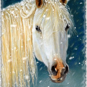 Белогривая Лошадь
